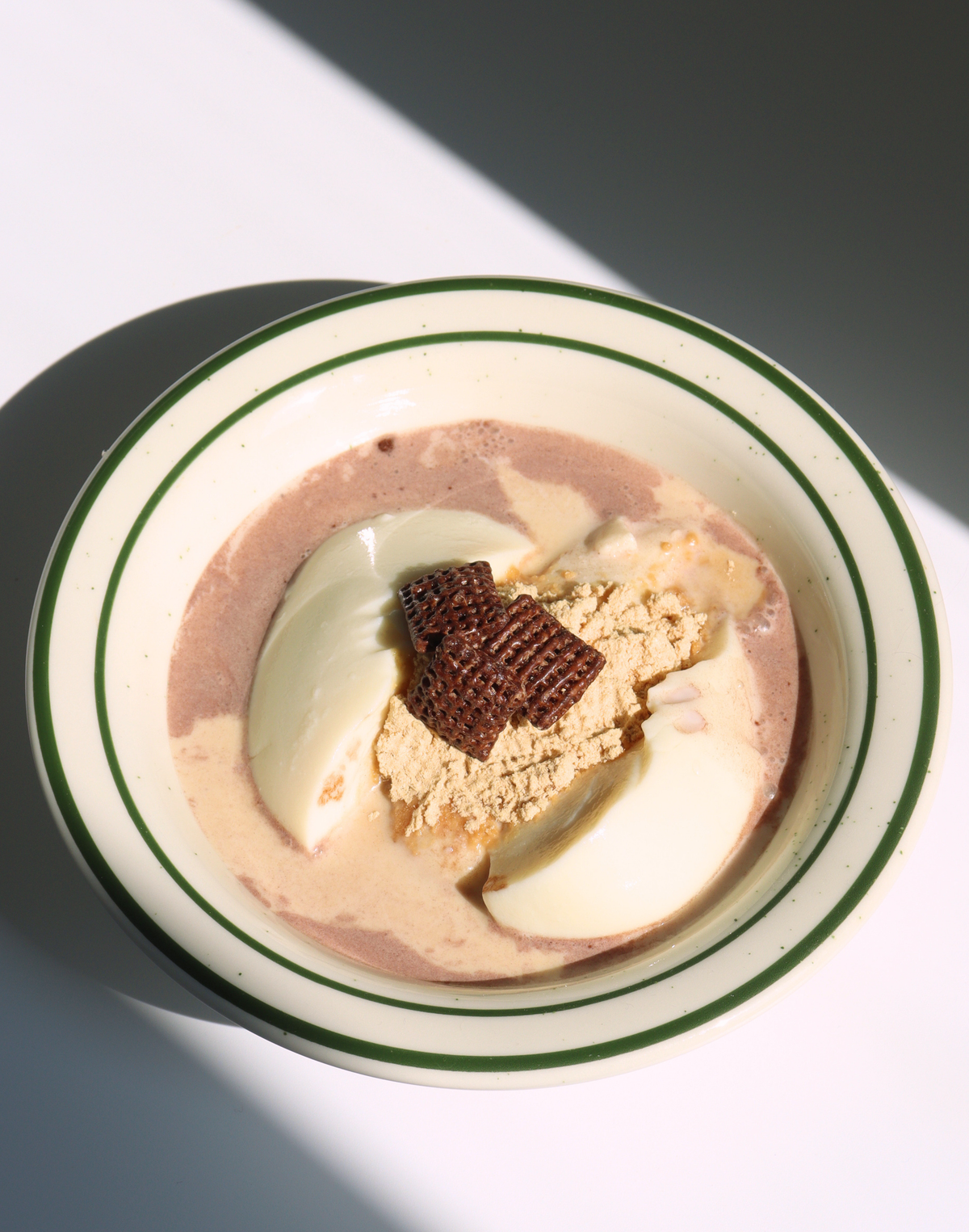 台式可可膠原豆花碗 Taiwanese pudding